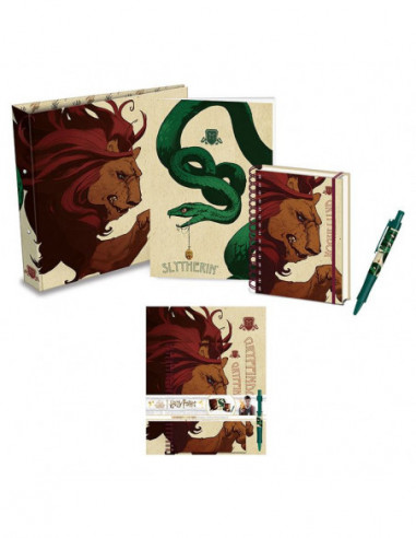 Harry Potter: Intricate Houses Ringbinder Combi Pack