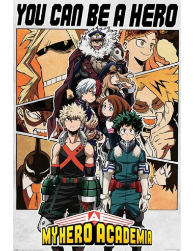 My Hero Academia: Pyramid - Be A Hero (Poster Maxi 61X91