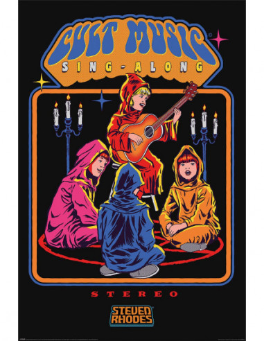 Steven Rhodes: Pyramid - Cult Music Sing Along Maxi Poster