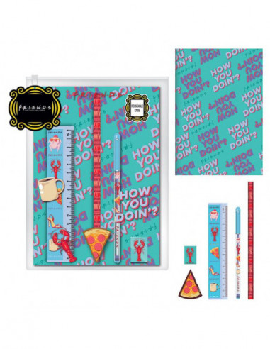 Friends: Isms Exercise Book Stationery Set (Set Cancelleria)