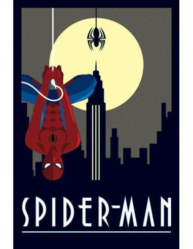 Marvel: Pyramid - Deco - Spider-Man Hanging (Poster Maxi 61X91