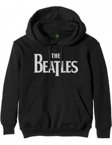 Beatles (The): Drop T Logo (Felpa Con Cappuccio Unisex Tg. XL)