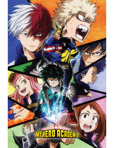 My Hero Academia: Pyramid - Characters Mosaic (Poster Maxi 61x91