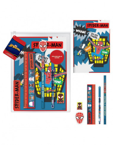 Marvel: Spider-Man - Sketch Exercise Book Stationery Set (Set Cancelleria)