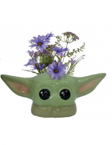 Star Wars: Half Moon Bay - Mandalorian Grogu (Shaped Wall Vase / Vaso Da Parete)