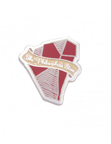 Harry Potter: Half Moon Bay - Philosophers Stone (Pin Badge Enamel / Spilla Smaltata)