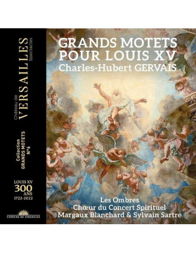 Charles-Hubert Gervais - Grands Motets Pour Louis Xv - (CD)