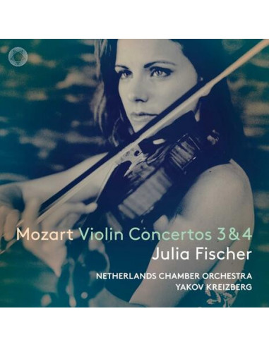 Julia Fischer - Mozart Violin Concertos 3 E 4 - (CD)