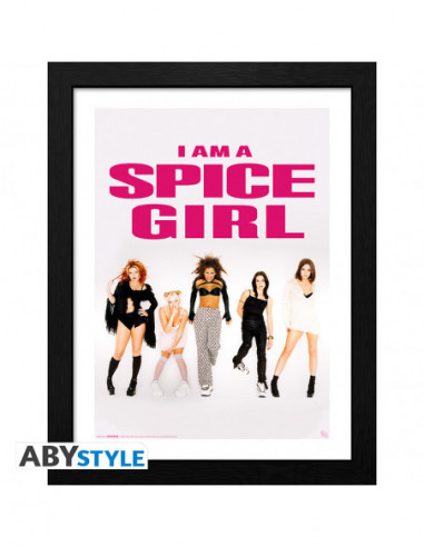 Spice Girls: Gb Eye - Pink Sofa (Framed Print 30x40 Cm / Stampa In Cornice)