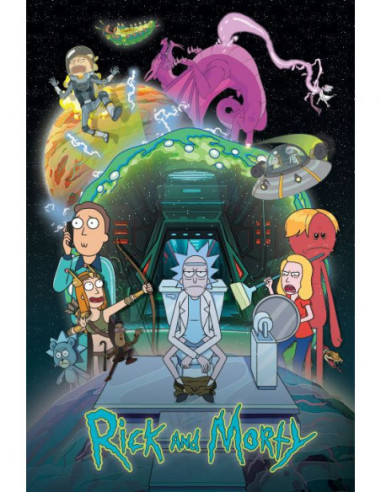 Rick and Morty (Toilet Adventure) Maxi Poster