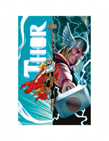 Thor and Female Thor Maxi Poster