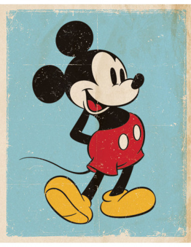 Disney: Pyramid - Mickey Mouse - Retro (Poster Mini 40x50 Cm)