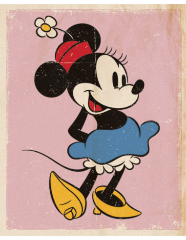 Disney: Pyramid - Minnie Mouse - Retro (Poster Mini 40x50 Cm)