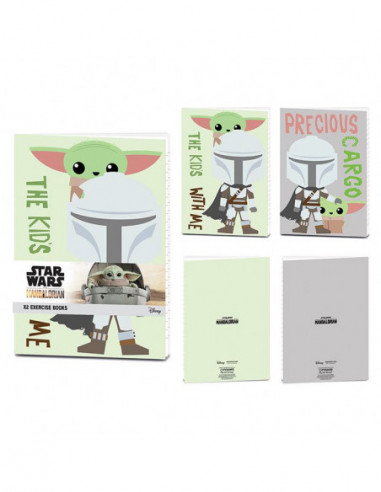 Star Wars: The Mandalorian A5 Exercise Book (Set Of 2)