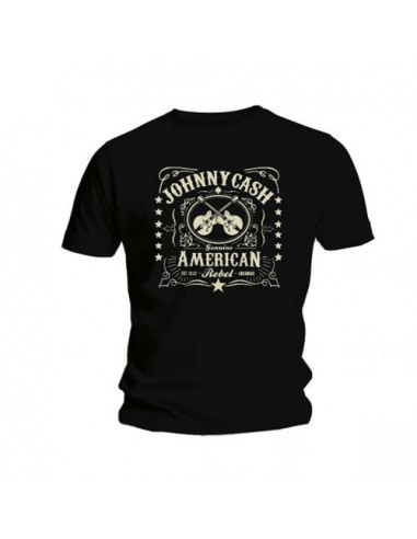 Johnny Cash: American Rebel (T-Shirt Unisex Tg. S)