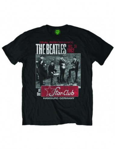 Beatles (The): Star Club Hamburg Black (T-Shirt Unisex Tg. S)