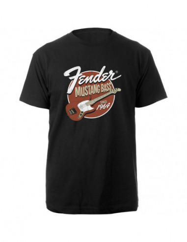 Fender: Mustang Bass (T-Shirt Unisex Tg. M)