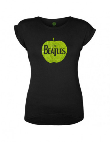 Beatles (The): Apple (T-Shirt Donna Tg. 2XL)