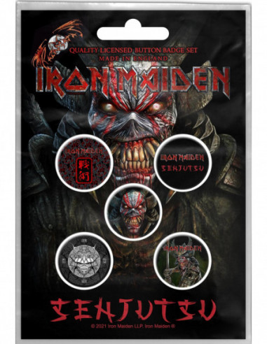 Iron Maiden: Senjutsu (Badge Pack)