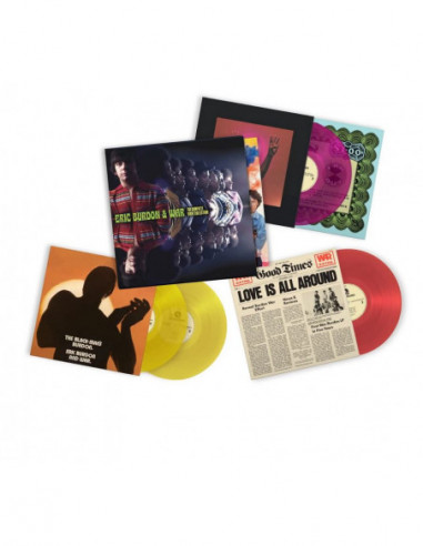 Burdon Eric and War - The Complete Vinyl Collection (4 X 12p Vinyl Multi Color )(Black Friday 2022)