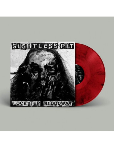 Sightless Pit - Lockstep Bloodwar (Translucent Red Vinyl