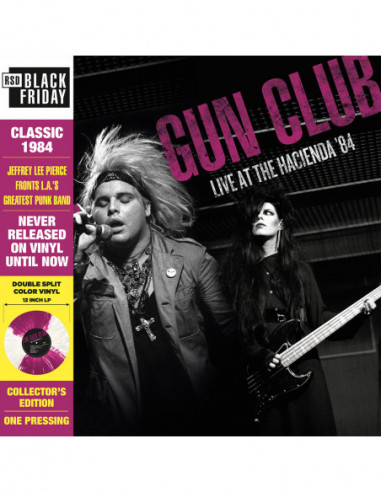 Gun Club - Live At The Hacienda '84 (Vinyl Purple White Splatter Ltd.) (Black Friday 2022)