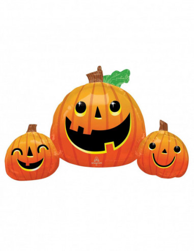 Supershape Xl Smiley Pumpkin Trio Us P35 Qh