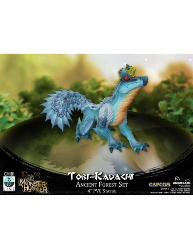 Animegami Chibi  Monster Hunter Pvc Tobikadachi Figures