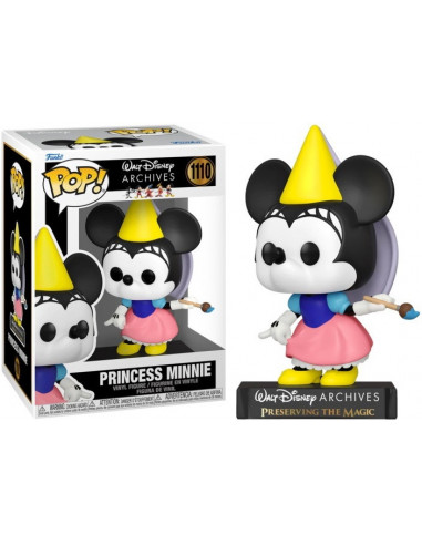 Disney: Funko Pop! - Minnie Mouse - Princess Minnie (1938) (Vinyl Figure 1110)