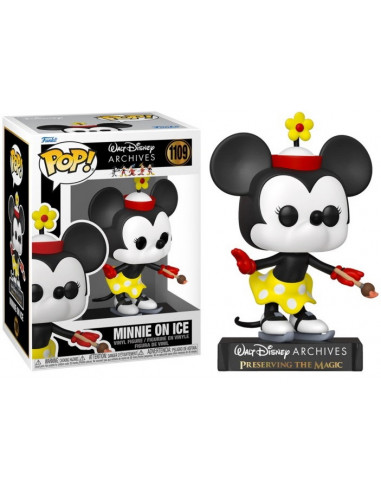 Disney: Funko Pop! - Minnie Mouse- Minnie On Ice (1935) (Vinyl Figure 1109)