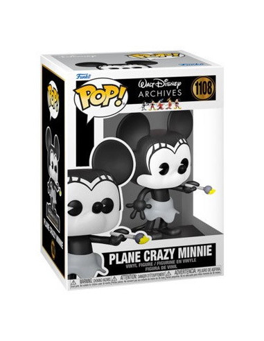 Disney: Funko Pop! - Minnie Mouse - Plane Crazy Minnie (1928) (Vinyl Figure 1108)