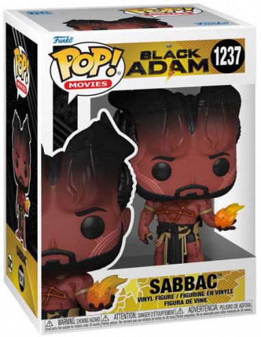 Dc Comics: Funko Pop! Movies - Black Adam - Sabbac