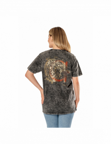 Harry Potter: Gryffindor Acid Wash (T-Shirt Unisex Tg. S)