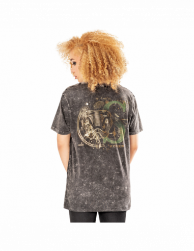 Harry Potter: Slytherin Acid Wash (T-Shirt Unisex Tg. 2XL)