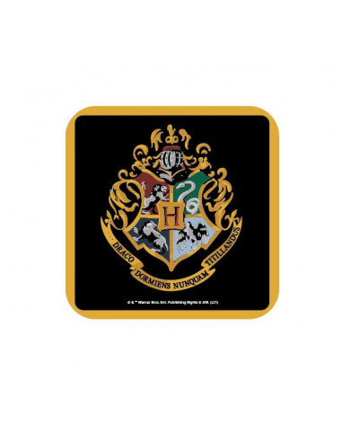 Harry Potter: Half Moon Bay - Hogwarts Crest (Coaster Single / Sottobicchiere)