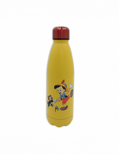 Disney Pinocchio Water Bottle Metal (500Ml)