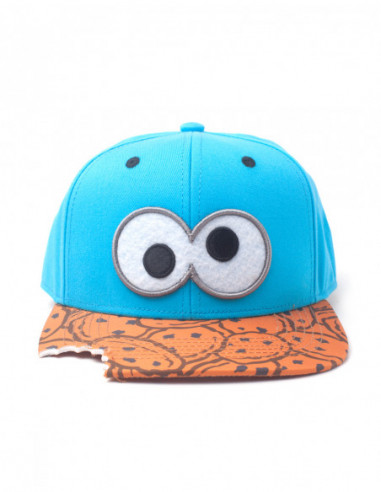 Sesame Street: Cookie Bite Snapback Blue (Cappellino)