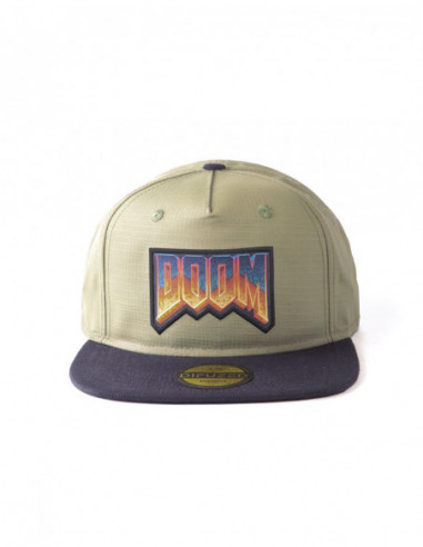 Doom Eternal: Retro Logo Snapback Black (Cappellino)