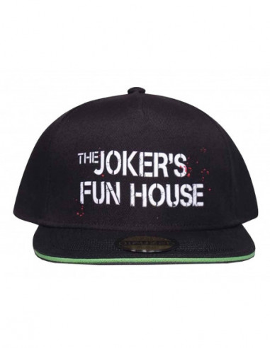 Dc Comics: Batman - The Joker Adjustable Cap Black (Cappellino)