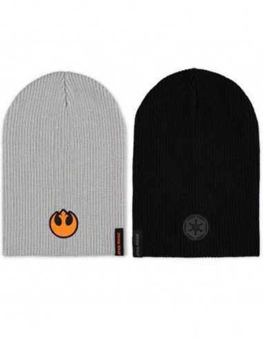 Star Wars: Men'S Reversible Slouchy Beanie Multicolor (Berretto)