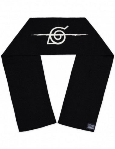 Naruto Shippuden: Men'S Scarf Shawls Black (Sciarpa)