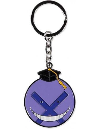 Assassination Classroom - Metal Keychain Metal Keychains M Silver