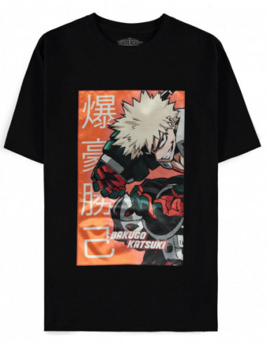 My Hero Academia: Black Bakugo Katsuki Black (T-Shirt Unisex Tg. S)