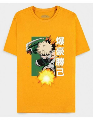 My Hero Academia: Orange Bakugo Katsuki Orange (T-Shirt Unisex Tg. 2XL)