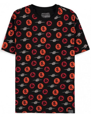 Naruto Shippuden: Men'S Multicolor (T-Shirt Unisex Tg. 2XL)