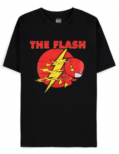 Flash (The): Men'S Black 01 (T-Shirt Unisex Tg. XL)