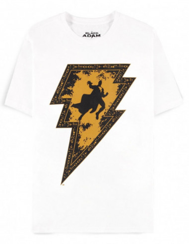 Black Adam: Men'S White (T-Shirt Unisex Tg. S)