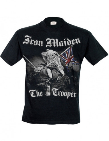 Iron Maiden: Sketched Trooper (T-Shirt Unisex Tg. S)