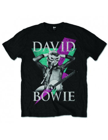 David Bowie: Thunder (T-Shirt Unisex Tg. L)