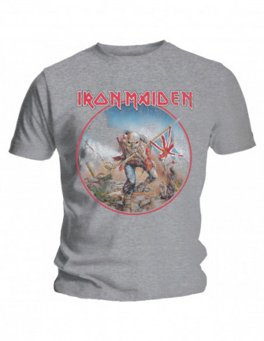 Iron Maiden: Trooper Vintage Circle (T-Shirt Unisex Tg. XL)